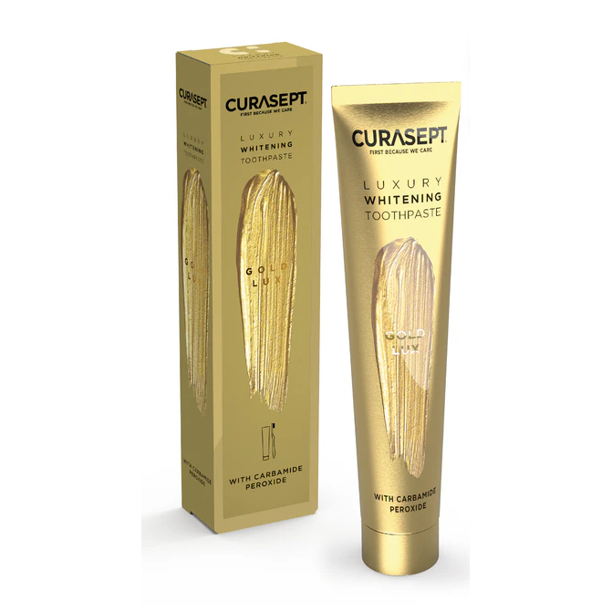 Curasept Gold Luxury Whitening Toothpaste