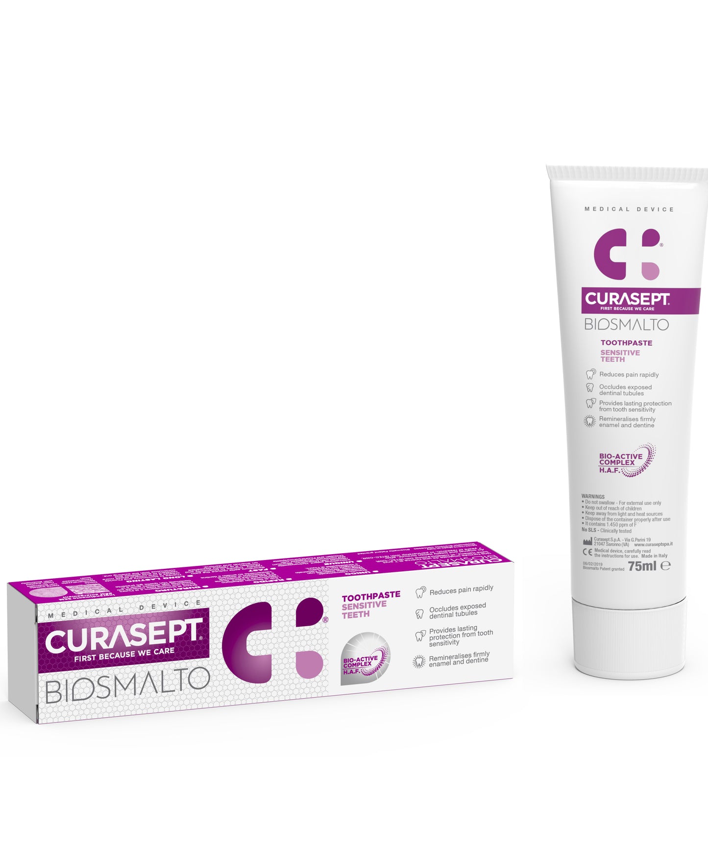 Curasept Biosmalto Toothpaste For Sensitive Teeth