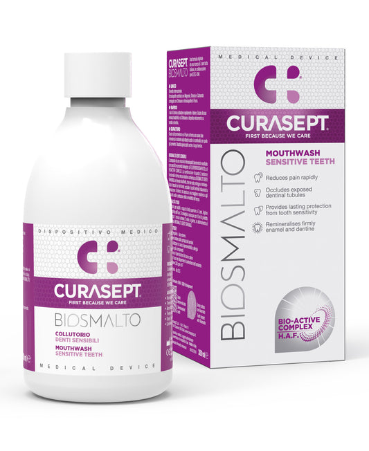 Curasept Biosmalto Mouth Wash Sensitive Teeth