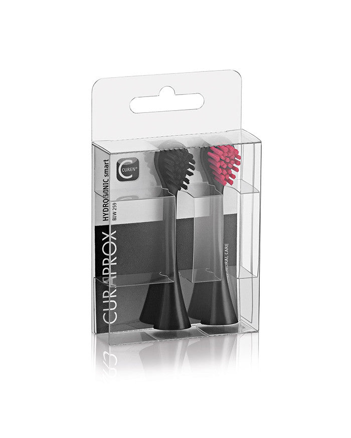 Curaprox Hydrosonic Toothbrush - 1 Pack Of 2 Heads.